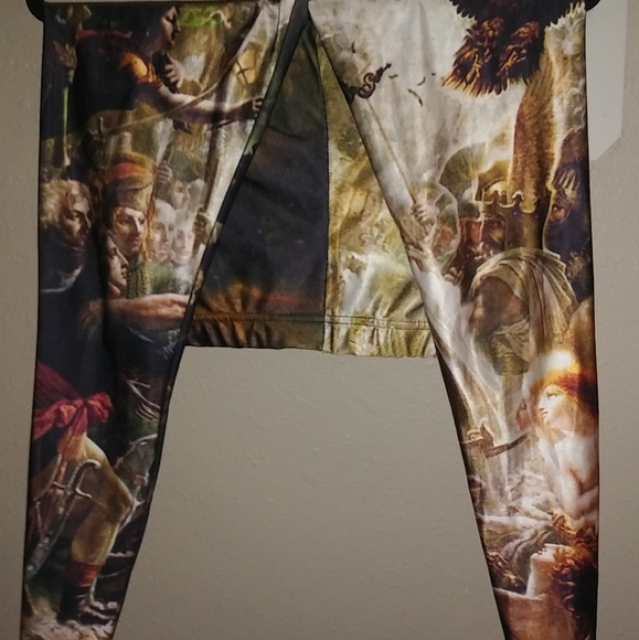 Blackmilk Clothing Leggings Call Of Napoleon - Picture 2 of 2